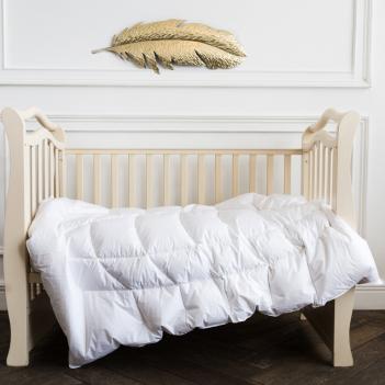 Одеяло детское гусиный пух 100х135 Baby Angel Grass - всесезонное light (150 гр.) от Герман Грасс 100%