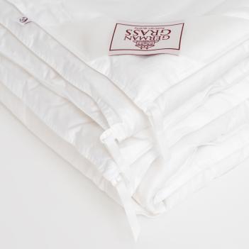 Одеяло с петлями и кнопками 240х220 Alliance Cashmere Grass 100% шерсть - всесезонное Light от German Grass
