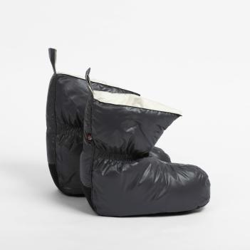 Пуховые тапочки туристические (Сапожки-носочки) 36/39 Comfort Socks Travel Grass - Graphite Темно-серый от German Grass
