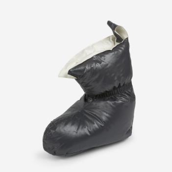 Пуховые тапочки премиум теплые туристические (Сапожки-носочки) 36/39 Comfort Socks Travel Grass - Graphite Темно-серый