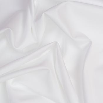 Простыня хлопковая белая на резинке (180х200х40) Noble Traditions Glace White Grass сатин
