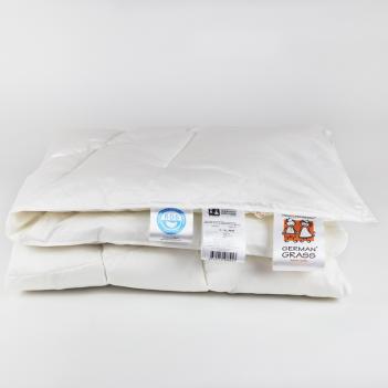 Одеяло детское 100х150 Baby Royal Grass 100% пух - теплое (250 гр.) - Фото 5