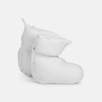 Пуховые тапочки для дома (Сапожки-носочки) 36/39 Comfort Socks Home Grass - Белый премиум