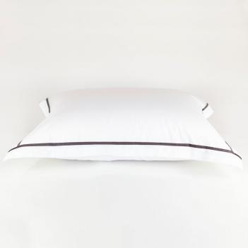 Постельное белье белое 200х200 Salzburg Noble Gray Grass - без простыни