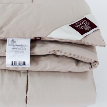 Одеяло из верблюжьей шерсти 200х200 Almond Wool Grass - всесезонное 100% верблюжий пух