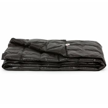 Плед непромокаемые теплый пуховый 140x200 Travel Plaid Grass - Черный от German Grass (Герман Грасс)