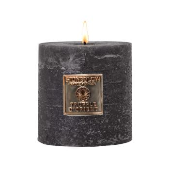 Свеча низкий столбик серая Восточный трюфель | Truffle D’orient Stoneglow - 60 ч.