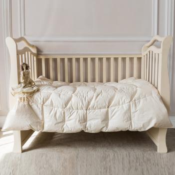 Одеяло детское пуховое 70х100 Baby Organic Down Grass - всесезонное German Grass