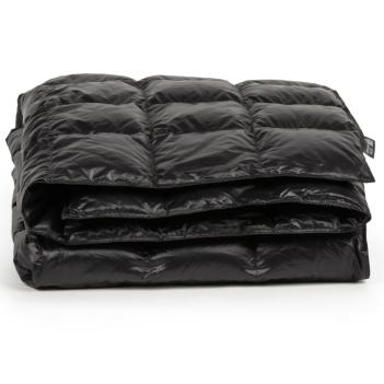 плед-подушка в поход пуховый комплект 140x200 Travel Plaid Grass Black - Черный