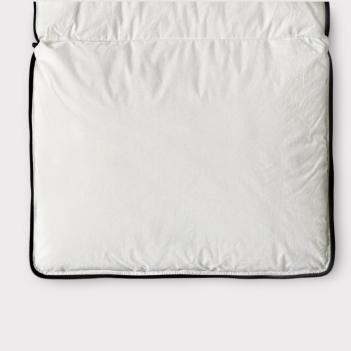 Дорожная подушка трансформер с пуховым наполнителем 33x45 Travel Pillow Grass Black - Черная - Фото 5