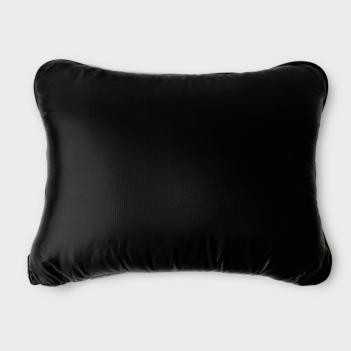 Дорожная подушка трансформер с пуховым наполнителем 33x45 Travel Pillow Grass Black - Черная - Фото 7
