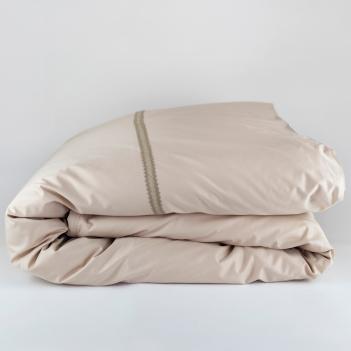 Пододеяльник широким кружевом (200х220) Carinthia Noble Canvas Grass -  Бежевый от  Герман Грасс