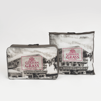 Подушка 50х70 Luxury Silk Grass шелк - средняя - упаковка