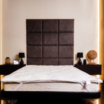 Наматрасник топпер шерсть 100 % 140х200 Topper Camel Wool Grass верблюжья шерсть - теплый от German Grass