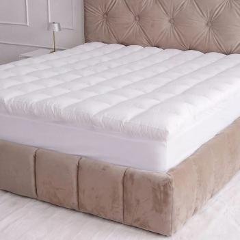 Перина с юбкой на резинке 180х200 Royal Down Grass от Герман Грасс 100% пух - теплая (4100 гр.)