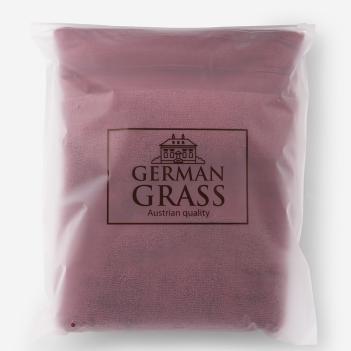 Полотенце микрокоттон высокой плотности 40х70 Wine Balance Grass - Бордовый от German Grass