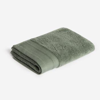 Полотенце микрокоттон высокой плотности 40х70 Olive Balance Grass - Оливковое премиум