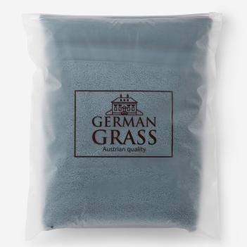 Полотенце микрокоттон высокой плотности 80х150 Ocean Balance Grass - Бирюзовое от German Grass