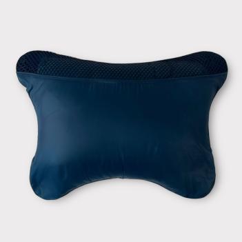 Плед-пончо дорожный пуховый 130x170 Travel Cape Plaid Grass Navy - Темно-синий German Grass