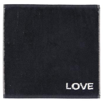 немецкий комплект махровых полотенец для рук Love Home (30x30 - 3 шт.) Cawo Minis Mix 9909 97 - Черный