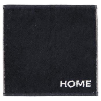 Комплект махровых полотенец для рук из Германии Love Home (30x30 - 3 шт.) Cawo Minis Mix 9909 97 - Черный