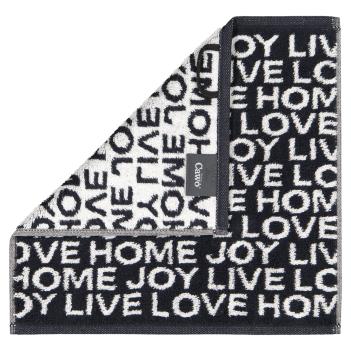 Комплект махровых полотенец для рук премиум класса Love Home (30x30 - 3 шт.) Cawo Minis Mix 9909 97 - Черный