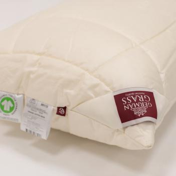 Подушка стеганая 50х70 Organic Cotton Grass  лён / хлопок - регулируемая (800 гр.) от German Grass (Герман Грасс)
