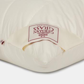 Подушка стеганая 50х90 Organic Cotton Grass  лён / хлопок - регулируемая от German Grass (Герман Грасс)