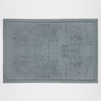 Коврик премиум 90х120 Adour Brio Стальной серый от Claire Batiste Atelier (Клэр Батист Ателье)  стильный дизайнерский коврик
