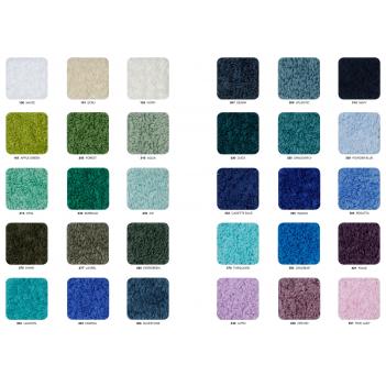 Полотенце дорогое махровое 40х60 Супер Пил 325 - Бирюзовый от Abyss & Habidecor (Абисс энд Хабидекор)  - палитра цветов 1