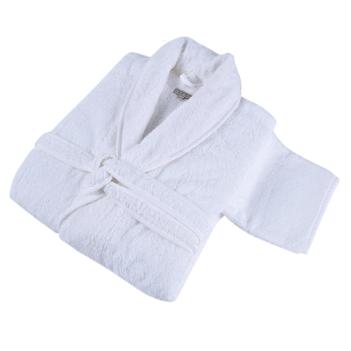 Халат люкс турция женский с длинным рукавов Aire L/XL 100% хлопок органический White Белый от Hamam (Хамам)