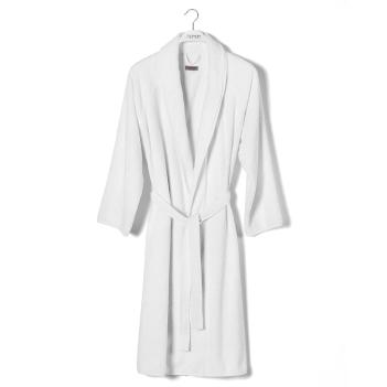 Халат с длинным рукавов Aire L/XL 100% хлопок органический White Белый от Hamam (Хамам) высокая махра