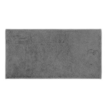 Пушистое роскошное полотенце с длинным ворсом для лица и рук 30х40 Aire - Dark Grey Темно-серый от Hamam (Хамам) 