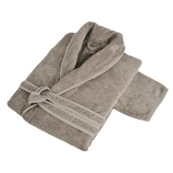 Халат премиум с длинным рукавов Aire S/M 100% хлопок органический Vapour Дым от Hamam (Хамам)