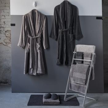 Коврик банный 60х95 Ash Эш 100% хлопок - Дым от Hamam (Хамам)