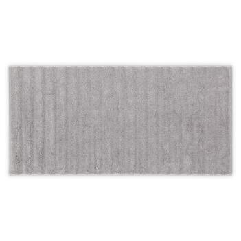 Полотенце элитное волнистое мягкое 100х150 Ash Ribbed модал / хлопок - Светлый дым от Hamam (Хамам)