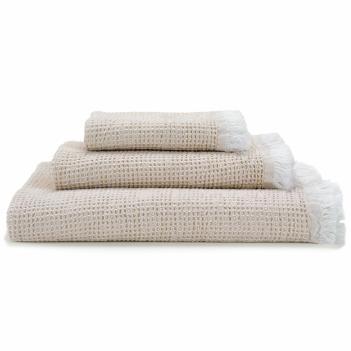 Полотенце для рук вафельное 45х75 Бис Bees от Abyss Habidecor (Абисс Хабидекор) 770 Linen - Льняной