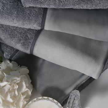 Полотенце махровое 50х80 Brise Claire Batist Atelier - Стальной серый
