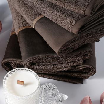 Полотенце 50х80 Brise Claire Batist Atelier - Темно-коричневый Клэр Батист