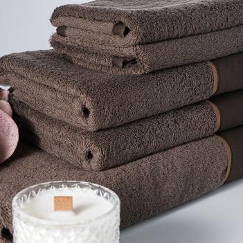 Полотенце 50х80 Brise Claire Batist Atelier - Темно-коричневый Claire Batist Atelier