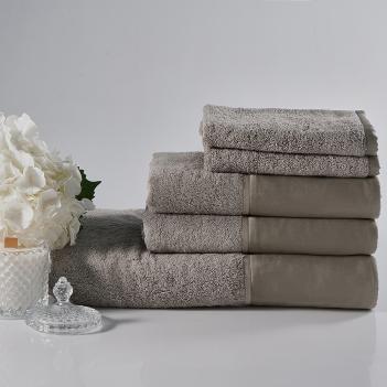 Полотенце 70х150 Brise Claire Batist Atelier -  Теплый серый Клэр Батист