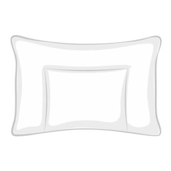 Комплект для ребенка подушка и одеяло (40х60 + 100x150) Baby Silk Cocoon 100% шёлк - схема подушки