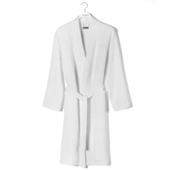 Халат вафельный кимоно унисекс Calamus S/M - Белый от Hamam (хамам)