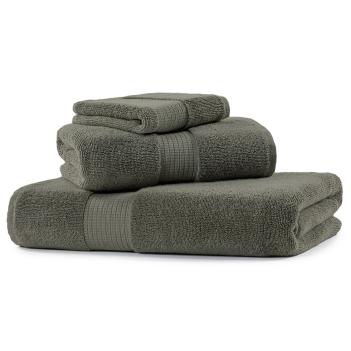 Полотенце хлопок органический 76х142 Classy - Мох
