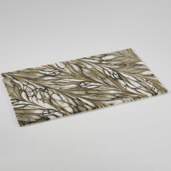 Коврик премиум класса с переливами махровый для ванны 70х120 Diane (Диана) 800 - Золото с блестками