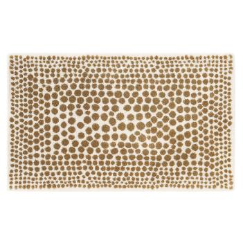 Коврик роскошный барокко рококо махровый с люрексом для ванной 70x120 Дольче 800 - Золото от Abyss and Habidecor (Абисс Хабидекор)