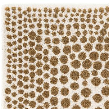 Коврик дорогой премиум махровый с люрексом для ванной 70x120 Дольче 800 - Золото от Abyss and Habidecor (Абисс Хабидекор)