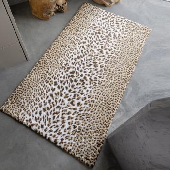 Коврик для ванны Леопард 70х120 Фелин Feline Abyss Habidecor 795 - Коричневый