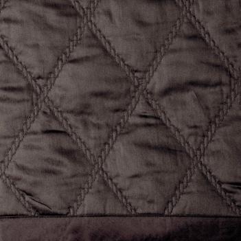 Покрывало Signoria Firenze Итальянское хлопковое стежка ромбами 270x260 Филикуди Filicudi 088 Espresso - Эспрессо