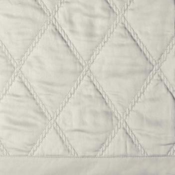 Покрывало стеганное ромбами 270x260 Филикуди Filicudi 349 Pearl - Жемчужное